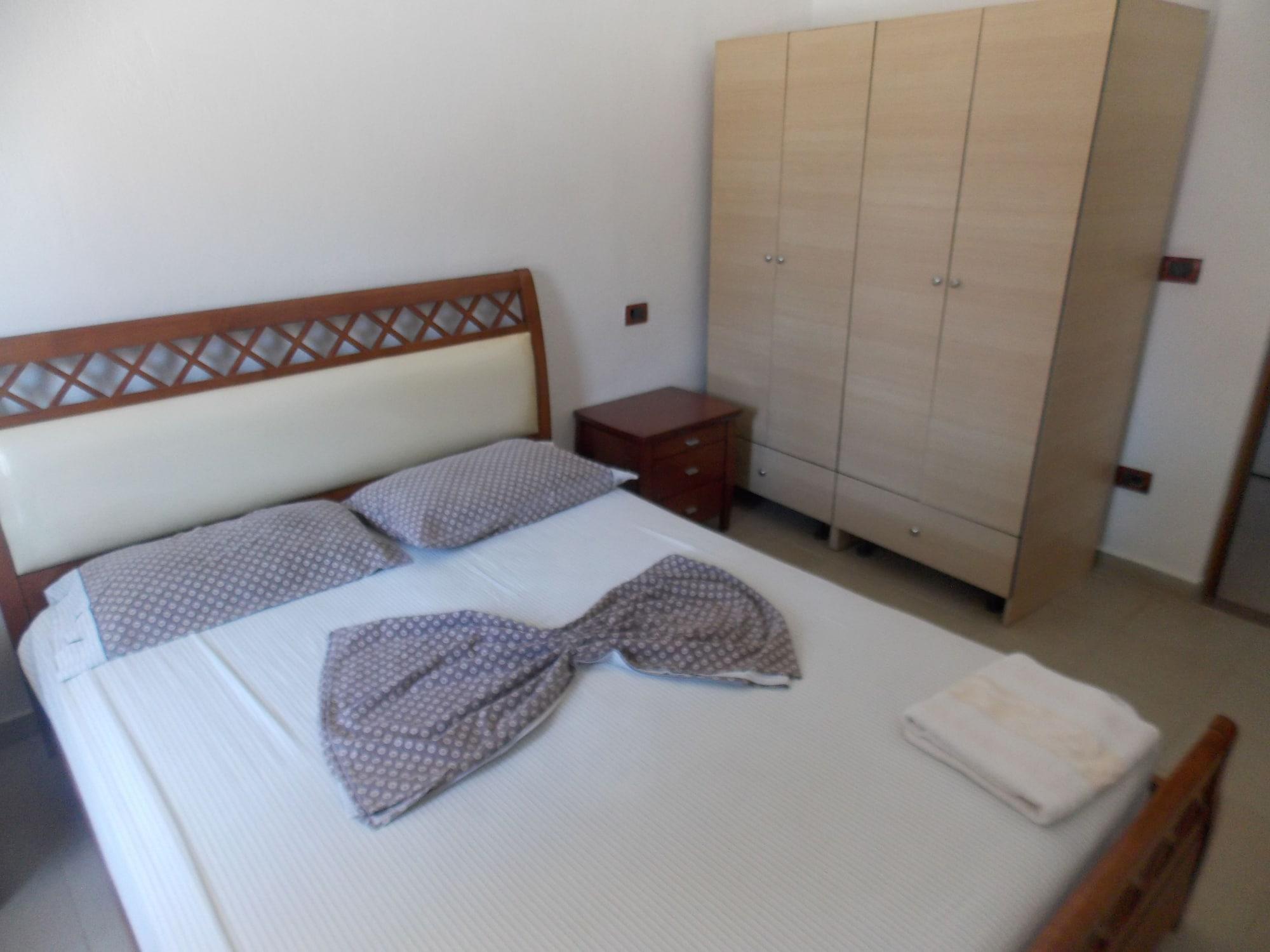 Blue Residence Sarande Bagian luar foto