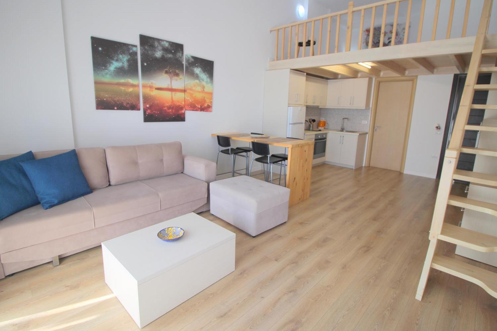 Blue Residence Sarande Bagian luar foto